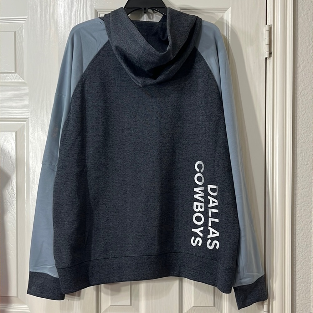 DALLAS COWBOYS Mens Sweatshirt Hoodie - size L - Picture 2 of 12